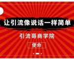引流哥商学院8期：豆瓣、闲鱼、百度霸屏、微博引流转化的终极法门（价值798元）-一号资源库