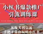 狼叔小红书爆款推广引流训练课，从曝光到引流手把手带你玩转小红书-一号资源库