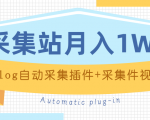 个人博客采集站月入1W+emlog自动采集插件+采集件视频教程-一号资源库