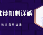 B站推荐机制详解，利用推荐系统反哺自身，视频关键词霸屏玩法（共2节视频）-一号资源库
