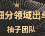 闲鱼细分领域暴力出单玩法，低成本轻松做到单号月入5000+-一号资源库