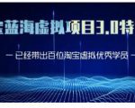 黄岛主·淘宝蓝海虚拟项目3.0，小白宝妈零基础的都可以做到月入过万-一号资源库
