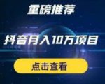 星哥抖音中视频计划：单号月入3万抖音中视频项目，百分百的风口项目-一号资源库