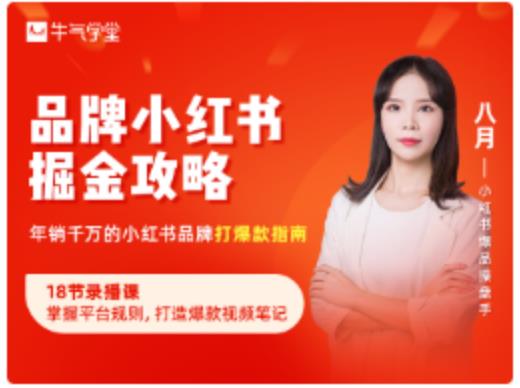 品牌小红书掘金攻略，年销千万的小红书品牌打爆款指南-一号资源库