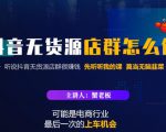 蟹老板·抖音无货源店群怎么做，吊打市面一大片《抖音无货源店群》的课程-一号资源库