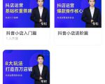 湛北·抖音小店入门进阶高阶合集，八大玩法打造百万店铺-一号资源库
