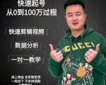 杰妮传媒·抖音快速起号核心实操课:教你新号快速起号,从0到100万过程-一号资源库