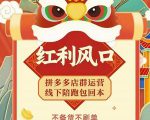 左右电商拼多多无货源店群玩法：从0~1，36节实战保姆教程，​极速起店必出单-一号资源库