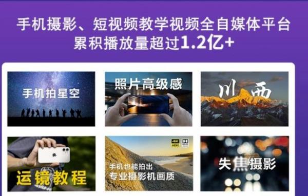 2022玩转手机影像全系课，零基础的小白也能进阶成为手机摄影专业人士-一号资源库