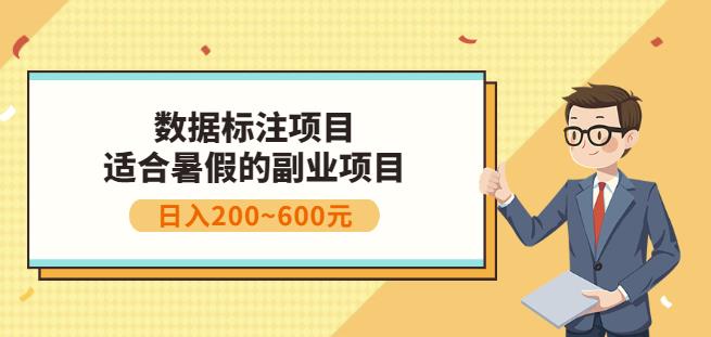 副业赚钱：人工智能数据标注项目，简单易上手，小白也能日入200+-一号资源库
