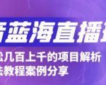 抖音最新蓝海直播玩法，3分钟赚30元，一天轻松1000+，只要你去直播就行【详细玩法教程】-一号资源库