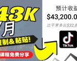 2022抖音国际版Tiktok赚钱项目：每天上传一个视频就轻松月入$43200-一号资源库