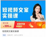 小秋·短视频文案实操课,从0到1教你做短视频的经验技巧-一号资源库