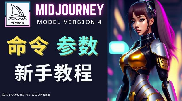 Midjourney新手入门教程，轻松创作顶级图像，命令参数-新手教程-一号资源库