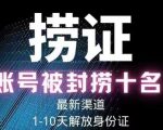 2023年最新抖音八大技术，一证多实名，秒注销，断抖破投流，永久捞证，钱包注销，跳人脸识别，蓝V多实-一号资源库