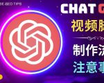 正确使用Chat GPT制作有价值的中文视频脚本，并在YouTube获利-一号资源库