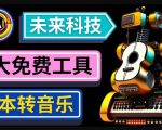抢先体验未来Ai科技-文本转音乐工具，只需输入文字描述，即可创作歌曲和音乐-一号资源库