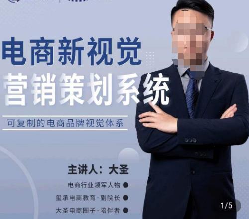 大圣·电商新视觉营销策划系统，可复制的电商品牌视觉识别系统-一号资源库