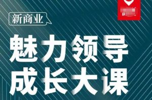 张琦·新商业魅力领导成长大课2023新版，高效管理必修课（30节）-一号资源库