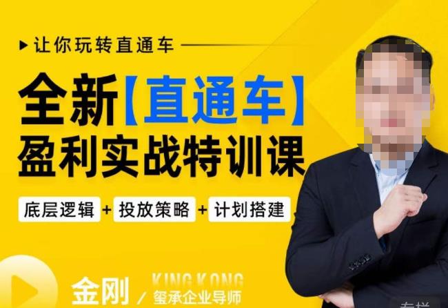 玺承·全新直通车盈利实战特训课，从​底层逻辑详细拆解，从底层，策略到搭建，让你玩转直通车-一号资源库