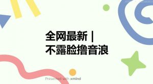 全网最新不露脸撸音浪，跑通自动化成交闭环，实现出单+收徒收益最大化【揭秘】-一号资源库