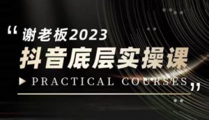 蟹老板·2023抖音底层实操课，打造短视频的底层认知-一号资源库