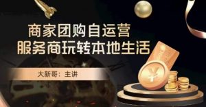 大新哥·商家团购自运营-玩转本地生活-一号资源库