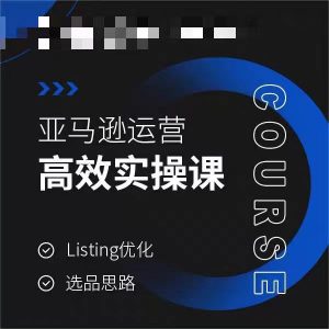 亚马逊运营高效实操课，Listing优化，选品思路-一号资源库