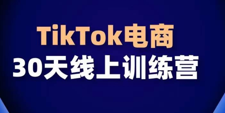 TikTok电商带货30天线上课，不可错过的全球流量洼地！-一号资源库