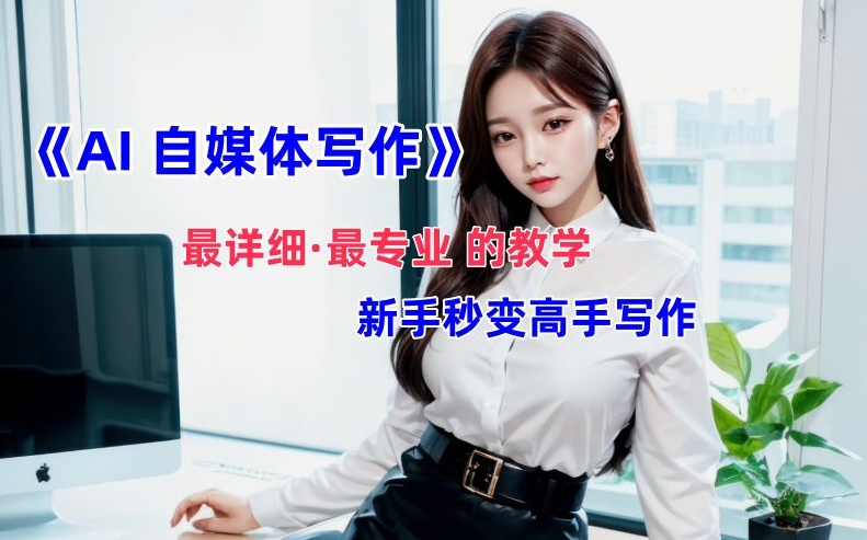 AI自媒体文章创作全网最详细教程，新手秒变写作高手，多方位发展-一号资源库