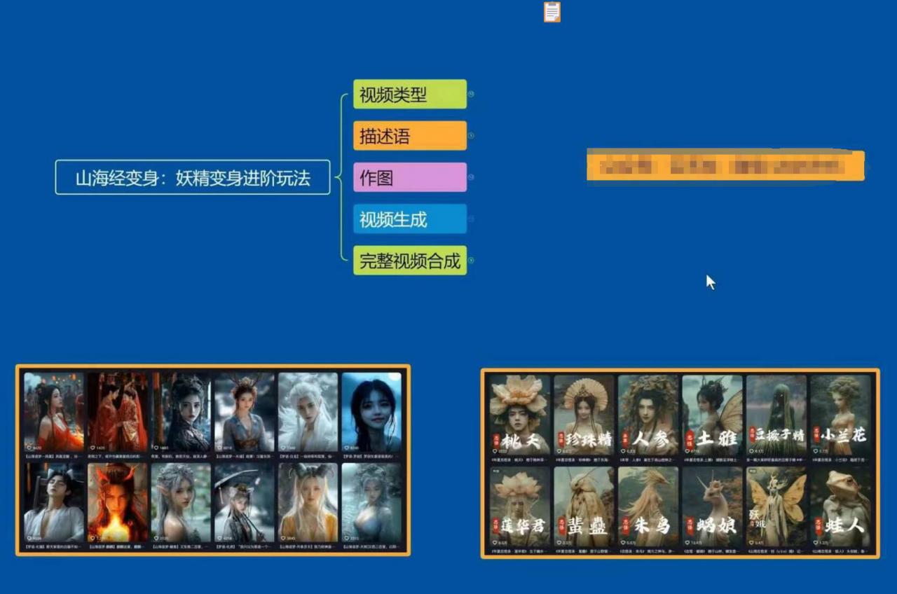 云天AI山海经变身视频教程，妖精变身进阶保姆级教学-一号资源库