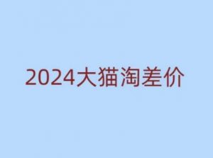 2024版大猫淘差价课程，新手也能学的无货源电商课程-一号资源库