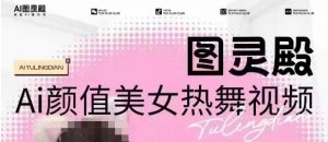 全网首发，原价988图灵殿AI颜值美女热舞视频，云端生图，轻松过原创-一号资源库