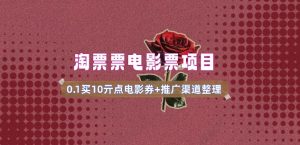 电影票无门槛券推广_0.1亓买10亓无门槛+渠道入口(v1.0版教程)-一号资源库