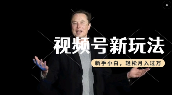 制作热点事件视频，撸视频号分成计划收益，操作简单，新手小白轻松月入过W-一号资源库