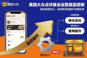 美团大众点评最全运营底层逻辑，落地就能执行，助商家快速提升店铺业绩-一号资源库