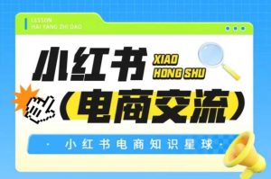 红薯电商知识星球，小红书电商交流-一号资源库