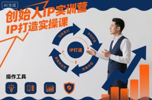 创始人IP实训营,IP打造实操课-一号资源库