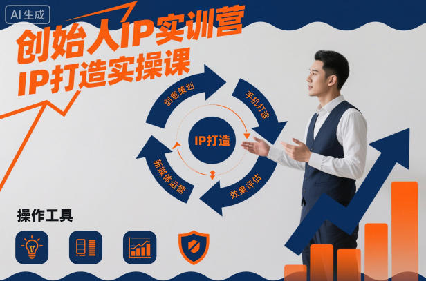 创始人IP实训营，IP打造实操课-一号资源库