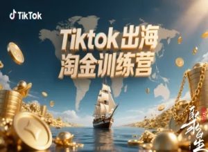 Tiktok出海淘金训练营，跨境电商TK实战变现-一号资源库