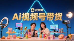 风口已至！AI视频号带货轻松月入过1W，99%的普通人却卡在内容制作门槛-一号资源库