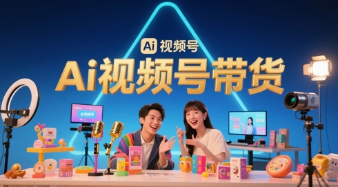 风口已至！AI视频号带货轻松月入过1W，99%的普通人却卡在内容制作门槛-一号资源库