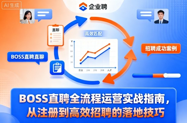 BOSS直聘全流程运营实战指南，从注册到高效招聘的落地技巧-一号资源库