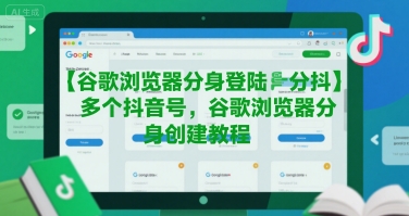 谷歌浏览器分身登陆多个抖音号，谷歌浏览器分身创建教程-一号资源库