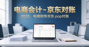 电商会计-京东对账2025，电商财务京东pop对账-一号资源库