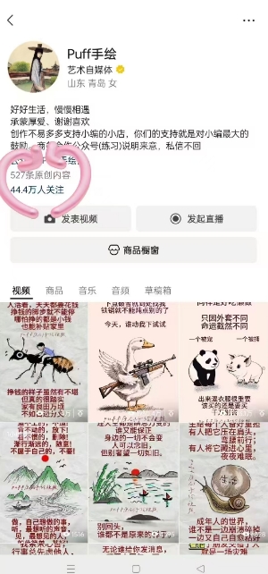 Puff手绘视频号分成项目，三天过分成计划，简单易上手，适合新手-一号资源库