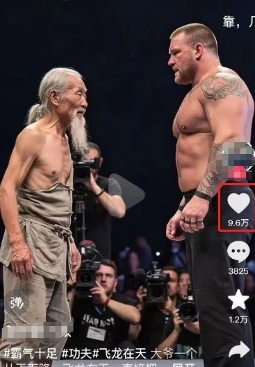 10W+点赞500W播放，用AI制作中国老头和外国拳王格斗视频，条条原创，快速涨粉变现-一号资源库