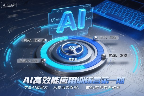 AI高效能应用训练营第一期，学会AI应用力，从提问到驾驭，做AI时代的领航者（更新）-一号资源库