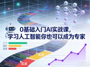 0基础入门AI实战课，学习人工智能你也可以成为专家-一号资源库