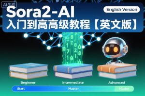 Sora2-AI入门到高级教程【英文版】-一号资源库